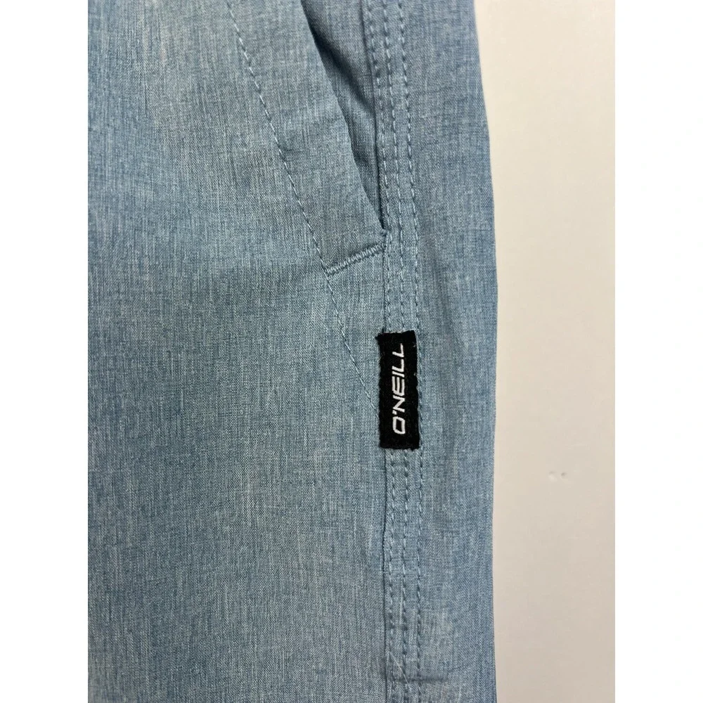 O'Neill‎ Board Shorts Men's Size M Black Drawstring Waist Pockets